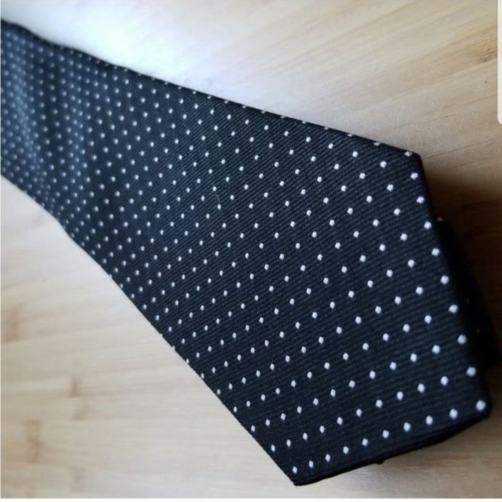 Ocean Boulevard Polka Dot Silk Tie